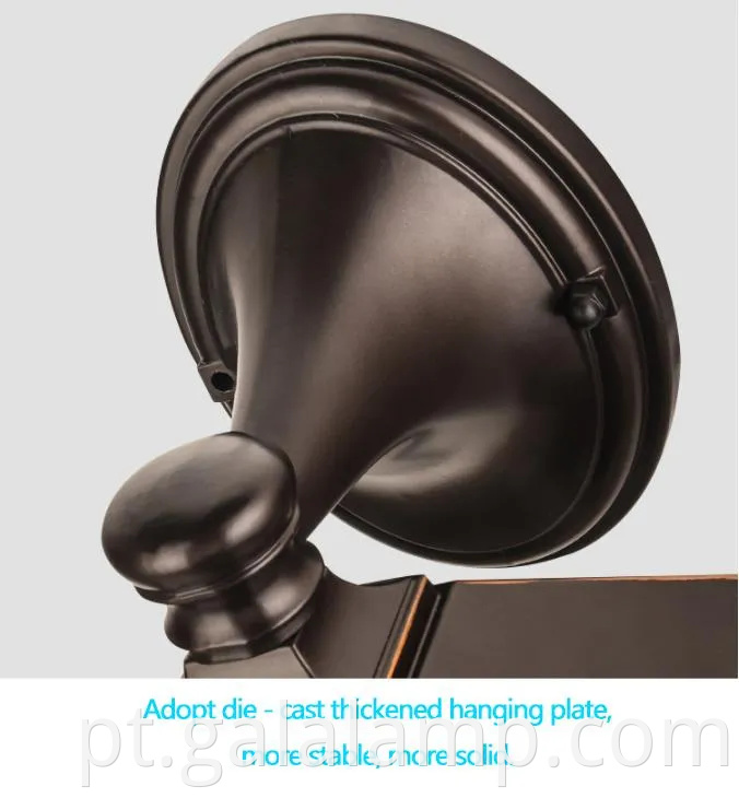 Lâmpada de parede LED à prova d'água ao ar livre elegante para corredores